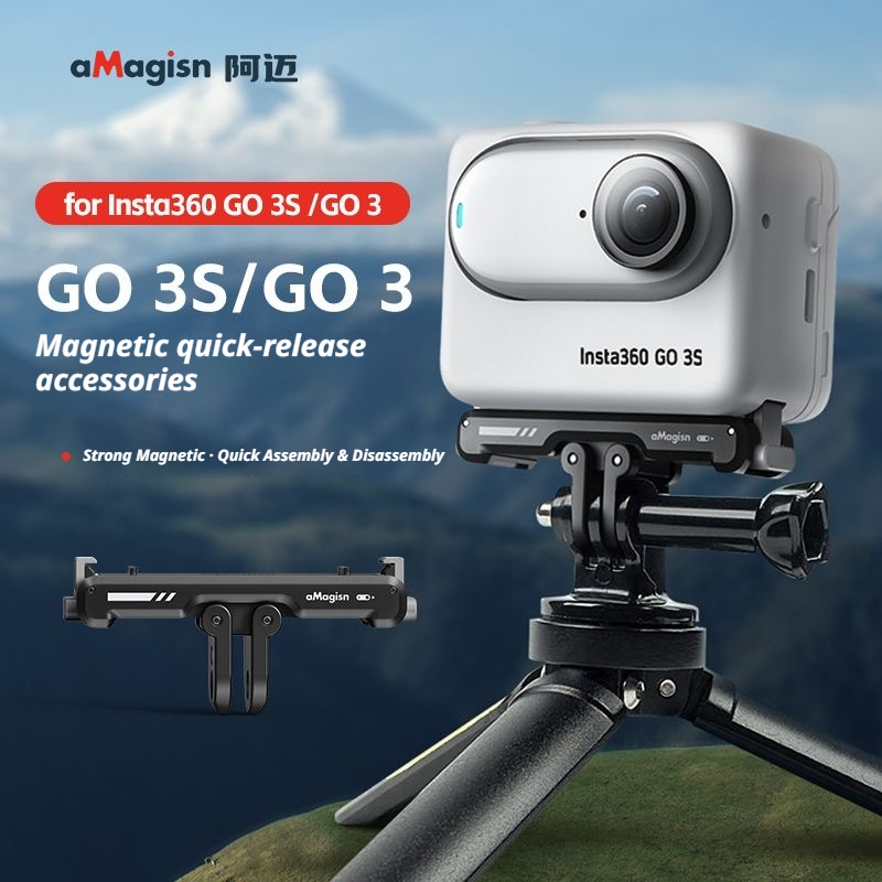 aMagisn Metal Alloy Magnetic S - Insta360 Camera Go 3 recension och pris