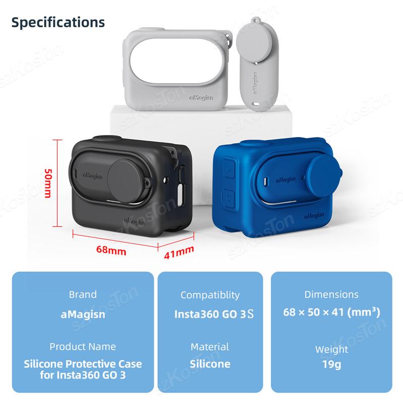 Silicone Protective Case For I - Insta360 Camera Go 3 recension och pris