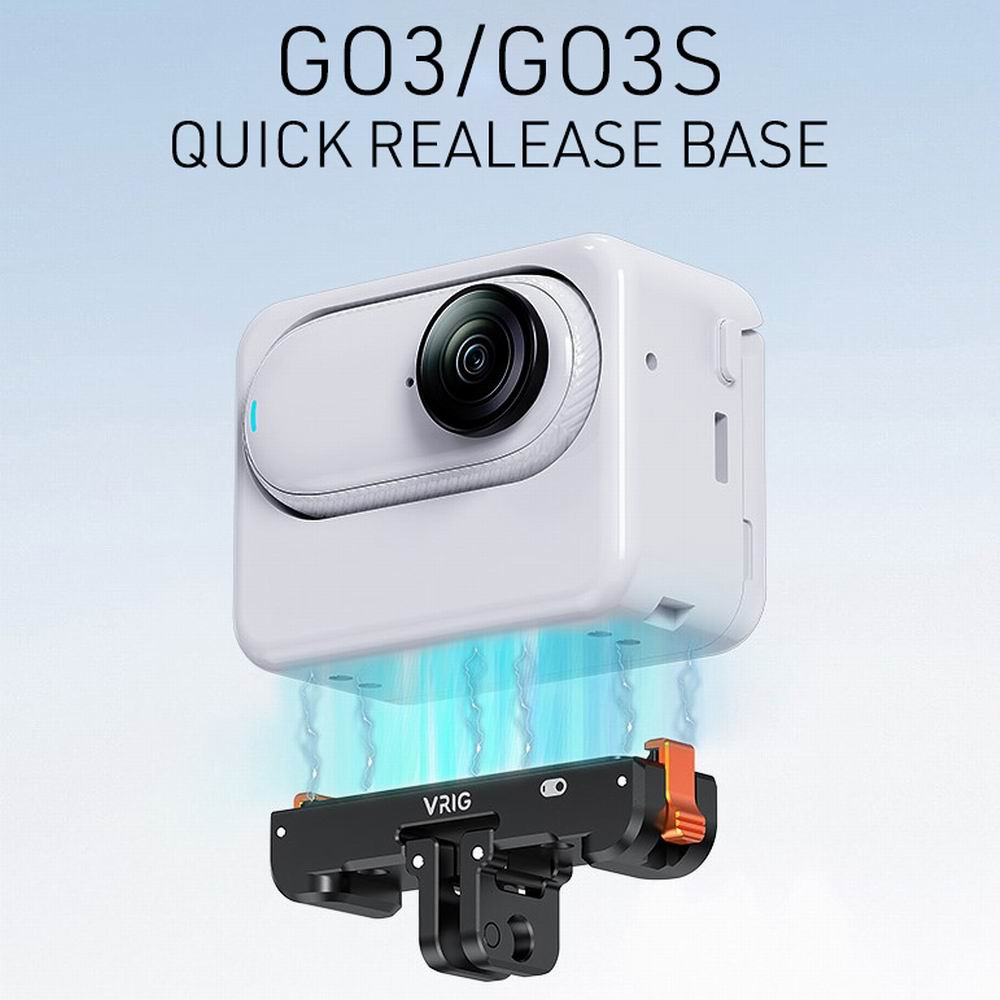 VRIG Aluminum Magnetic Chargin - Insta360 Camera Go 3 recension och pris