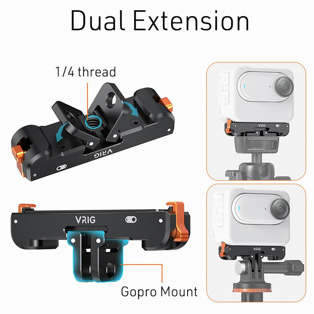 VRIG Aluminum Magnetic Chargin - Insta360 Camera Go 3 recension och pris