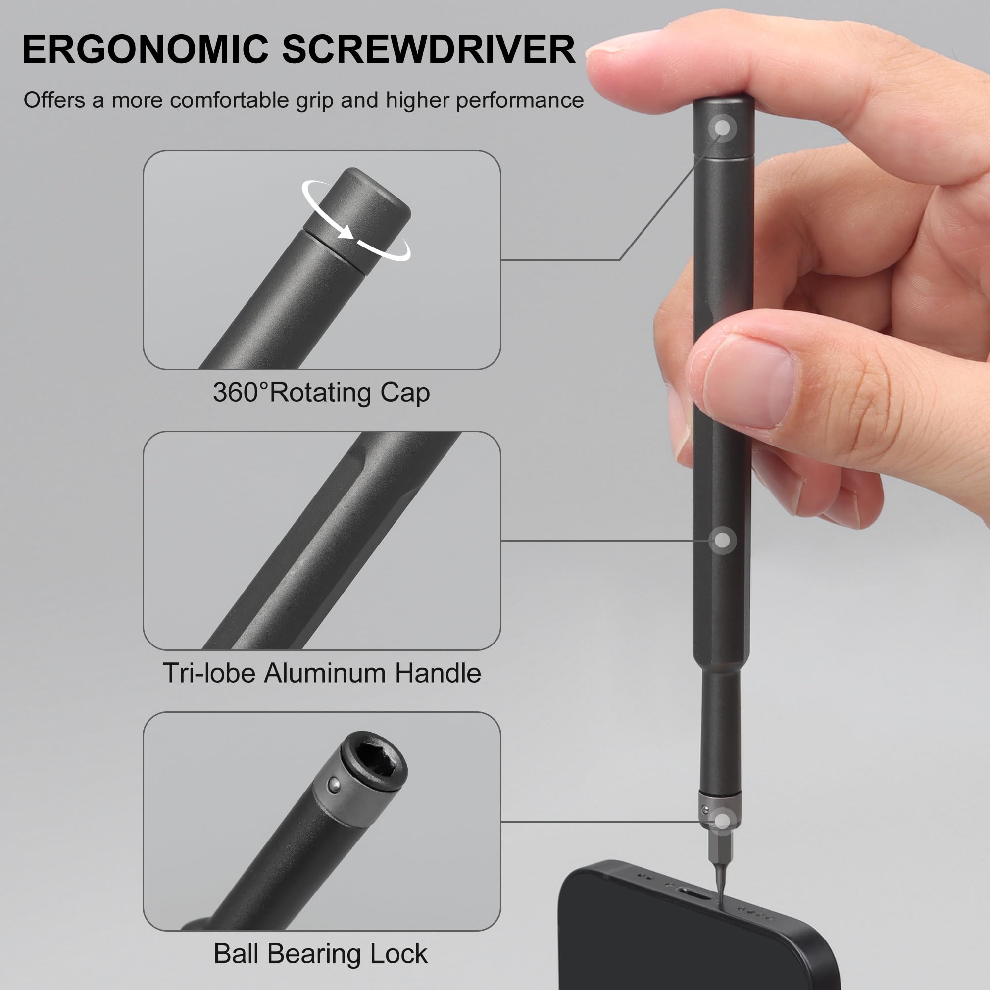 49 in 1 Magnetic Screwdriver S - Electronics Repair Xbox recension och pris