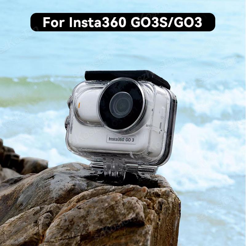 60M Waterproof Housing Case Fo - Insta360 Camera Go 3 recension och pris